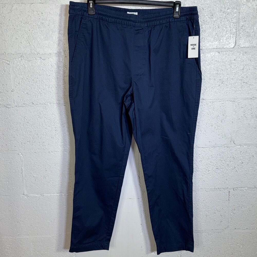 Mode of One Men's Pull-on Chino Pants,  Caspian Waters XL $60
